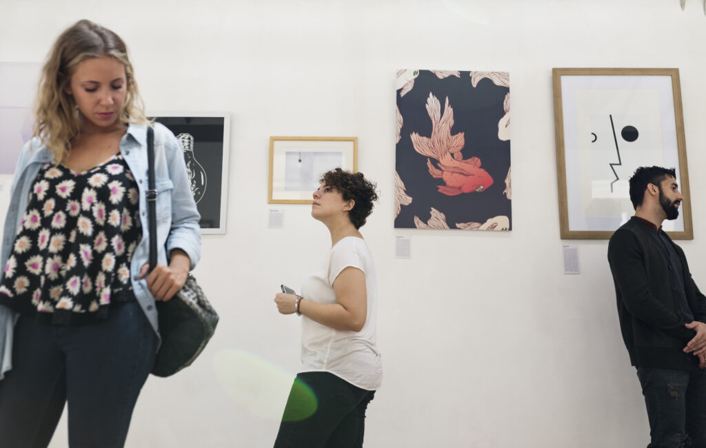 mostra di arte contemporanea italiana in contesto internazionale